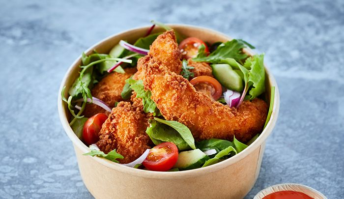 Chicken tender salade 